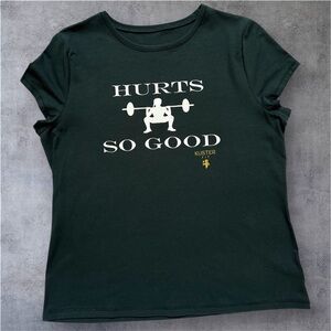 Women's Black Graphic Tee